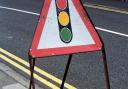 Library image of a road works sign.