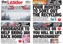 Front pages in March