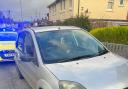 The car was seized by police in Connah's Quay.