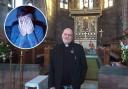 Revd George Bearwood inside St Ethelwold's Church, the setting for the new H.A.T. Club.