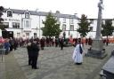 A recent Remembrance Sunday ceremony in Centenary Square