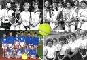 Tennis teams and players from the Leader archives.