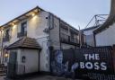 ‘The Boss’ mural outside the Turf pub by Liam Stokes-Massey