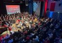 NEW Sinfonia and NEW Voices perform at the packed Snowman concert last December