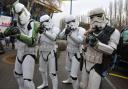 Stormtroopers at a previous Comic Con event in Wrexham