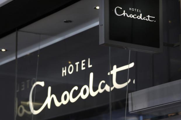 File photo dated 5/5/2016 of a Hotel Chocolat shop in Victoria, London. The luxury chocolate retailer has notched up a better-than-expected hike in annual profits as surging online sales helped it offset lockdown store closures. The company reported