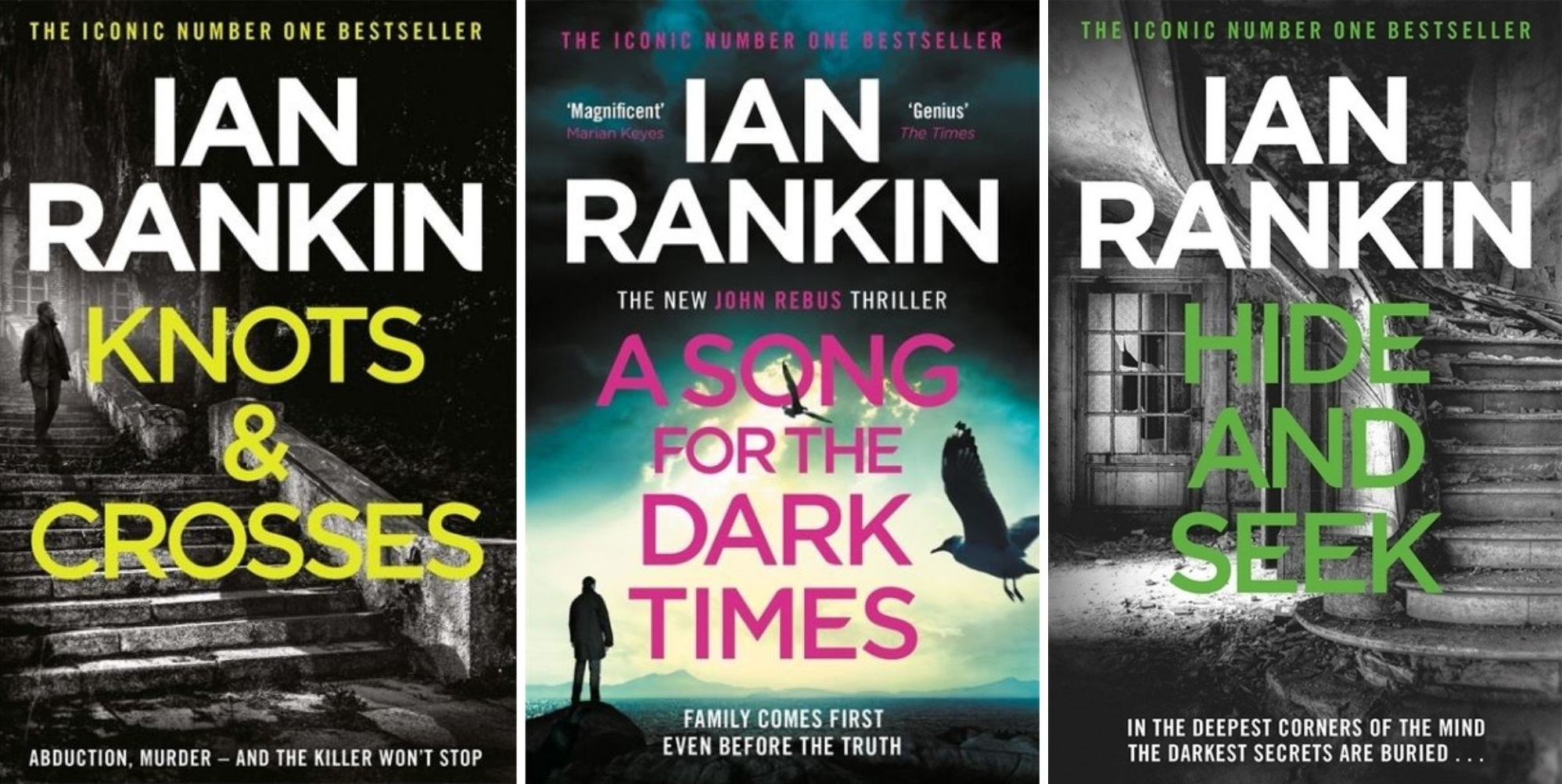 A few of Ian Rankins book titles.
