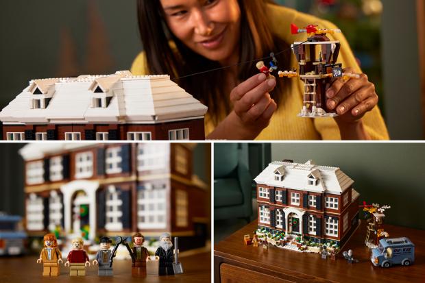 The Leader: LEGO has released its Home Alone collection, complete with mini-figures and the iconic house (LEGO)
