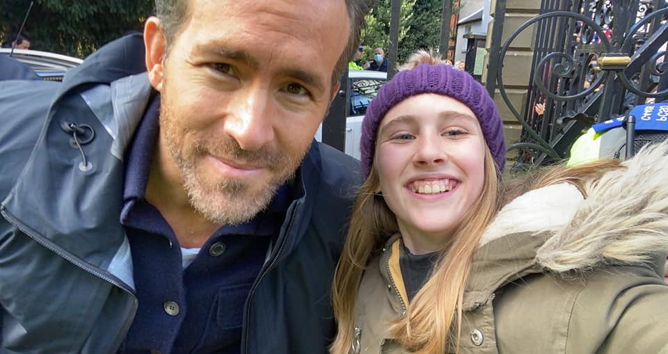 Rachael Jones shared this pic of her and Ryan Reynolds