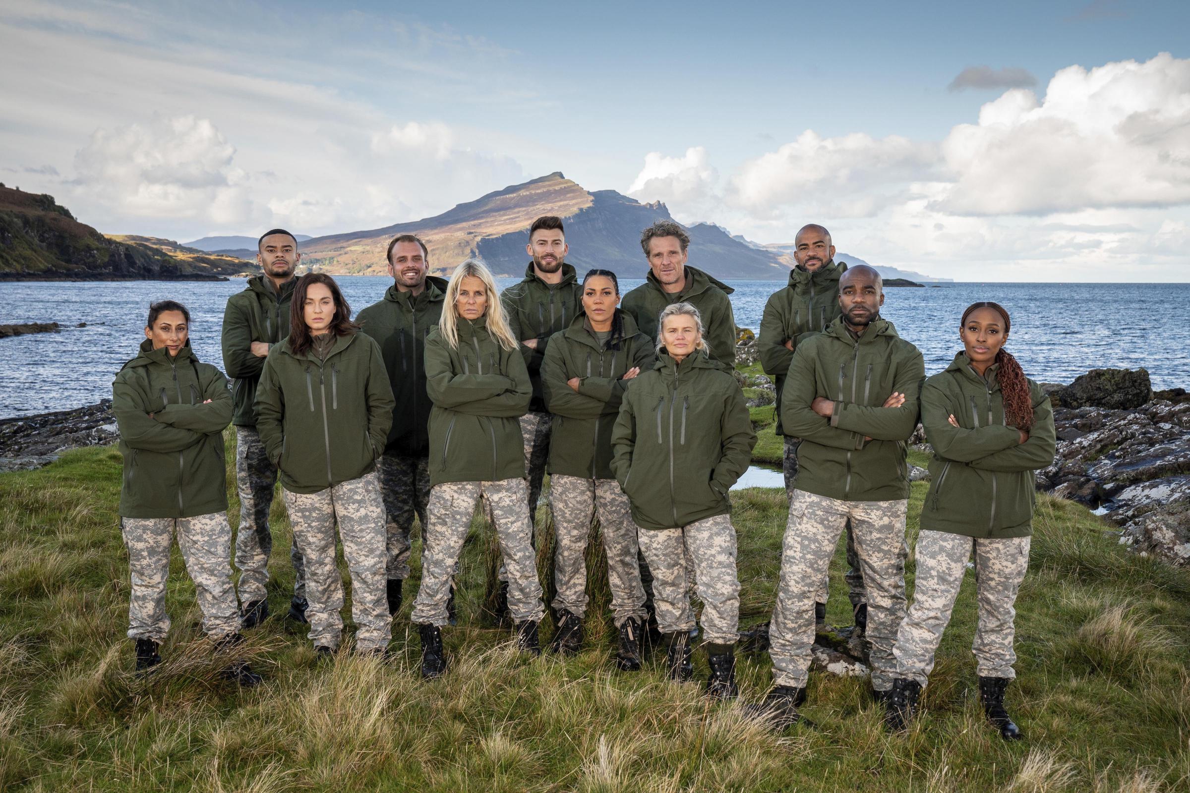 Undated handout photo issued by Minnow Films/Channel 4 of celebrities taking part in the most recent series of Celebrity SAS: Who Dares Wins. Issue date: Sunday August 29, 2021.