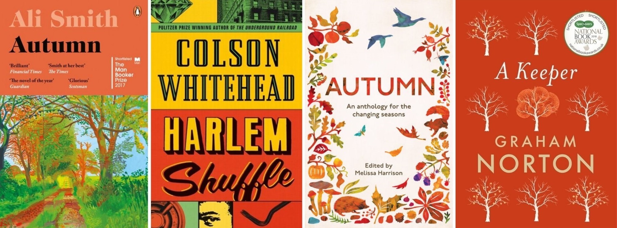 Some autumn reading recommendations at Aura Libraries across Flintshire.
