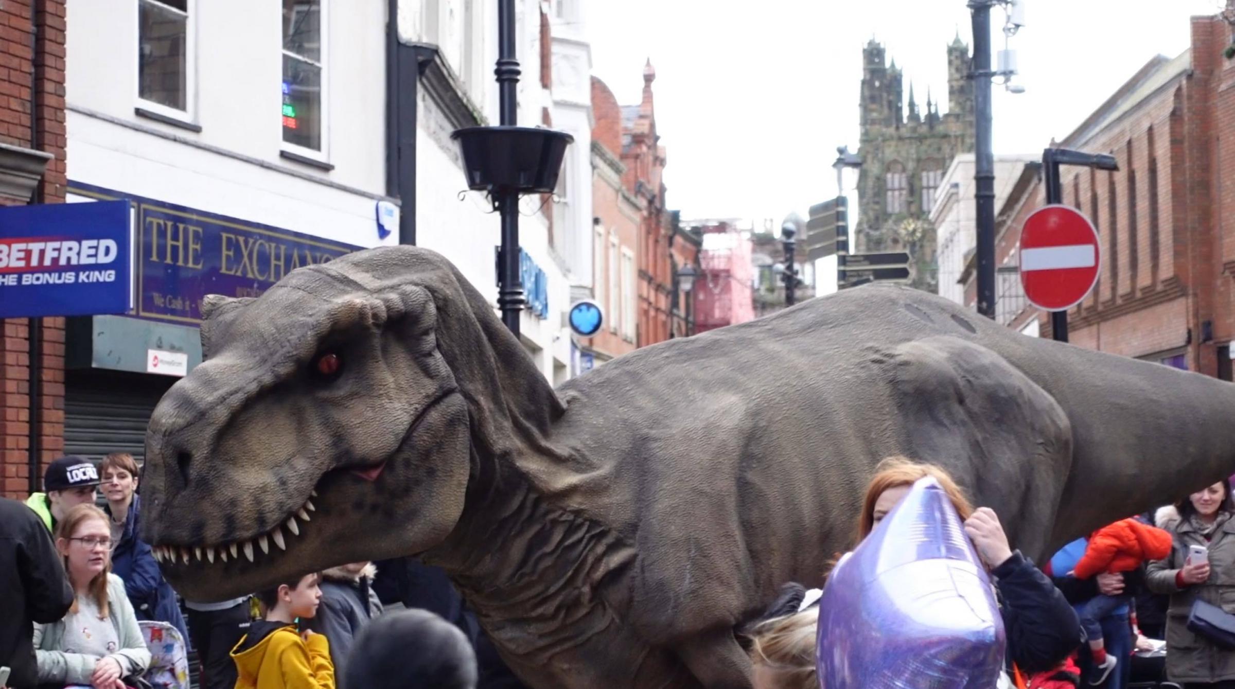 73 Degree Films go behind the scenes of Jurassic Live in Wrexham.