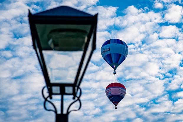 The Leader: Why not choose an experience gift such as a hot air balloon ride. Picture: PA