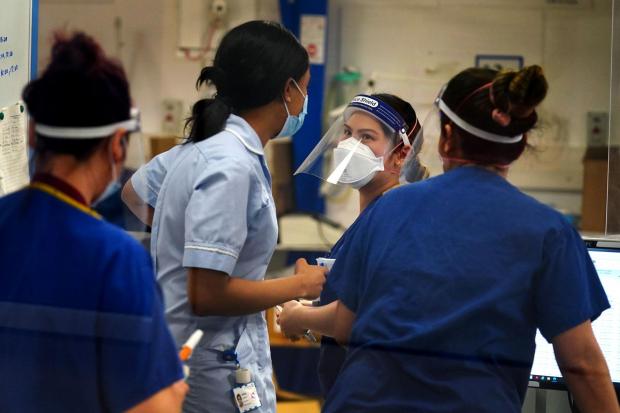 The Leader: Medical staff on a Covid ward