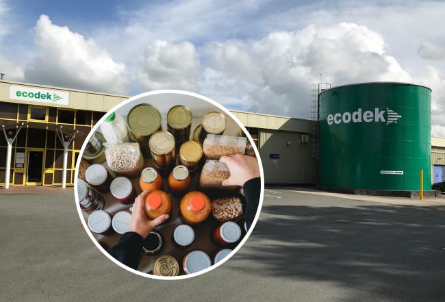 Ecodeck, on Wrexham Industrial Estate are holding a collection day for Wrexham Foodbank.