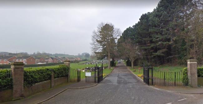 The Flint cemetery which has reportedly been hit by vandals. PIC: Google Streetview.