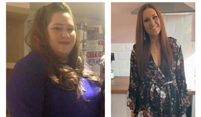 Emily Hill from Shotton has been on an incredible weightloss journey.