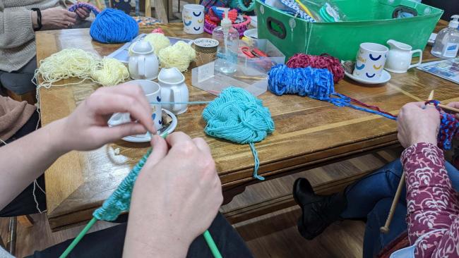 Craft Connect brings a community together through knitting