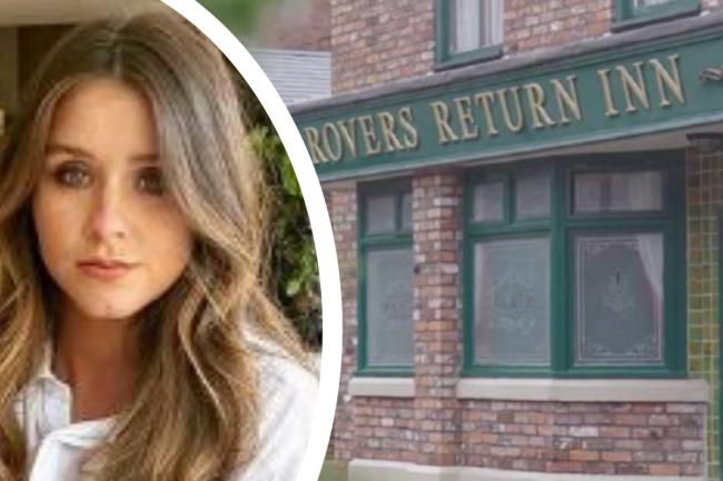 Brooke Vincent (Photo: Instagram) and the Rovers Return (Image: PA)