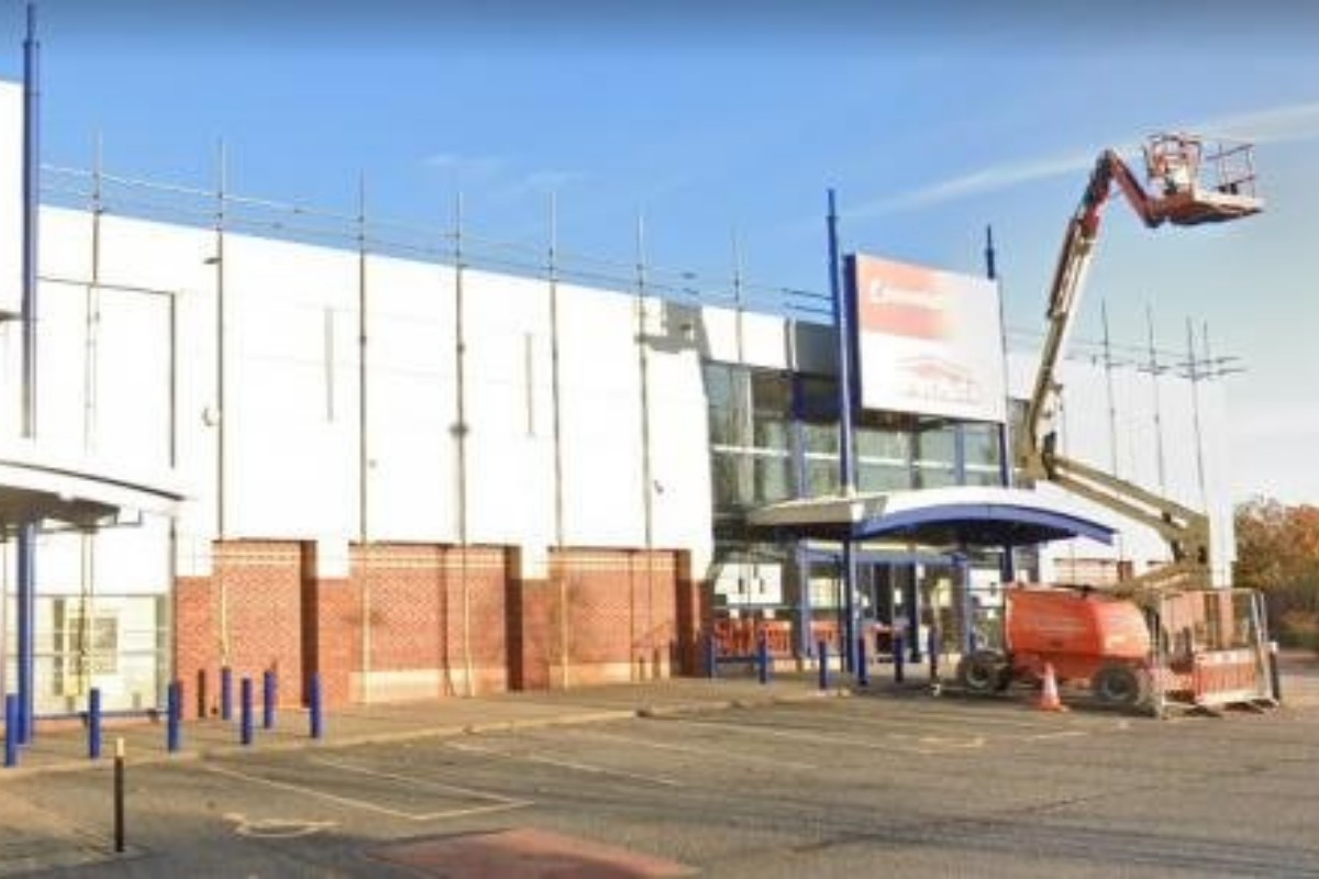 Work begins on the new B&M store at the end of 2021.