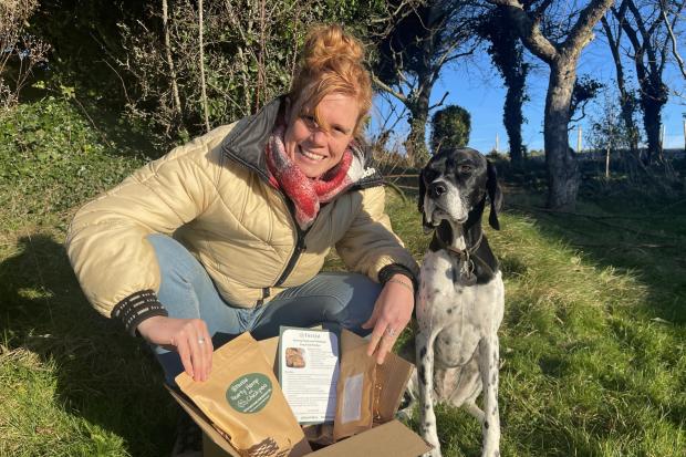 Holly May, from Mold, is on a mission to help combat allergies in dogs with a Dog Food Recipe Kit delivered straight to your door - Fleetful Dog Food Kit.