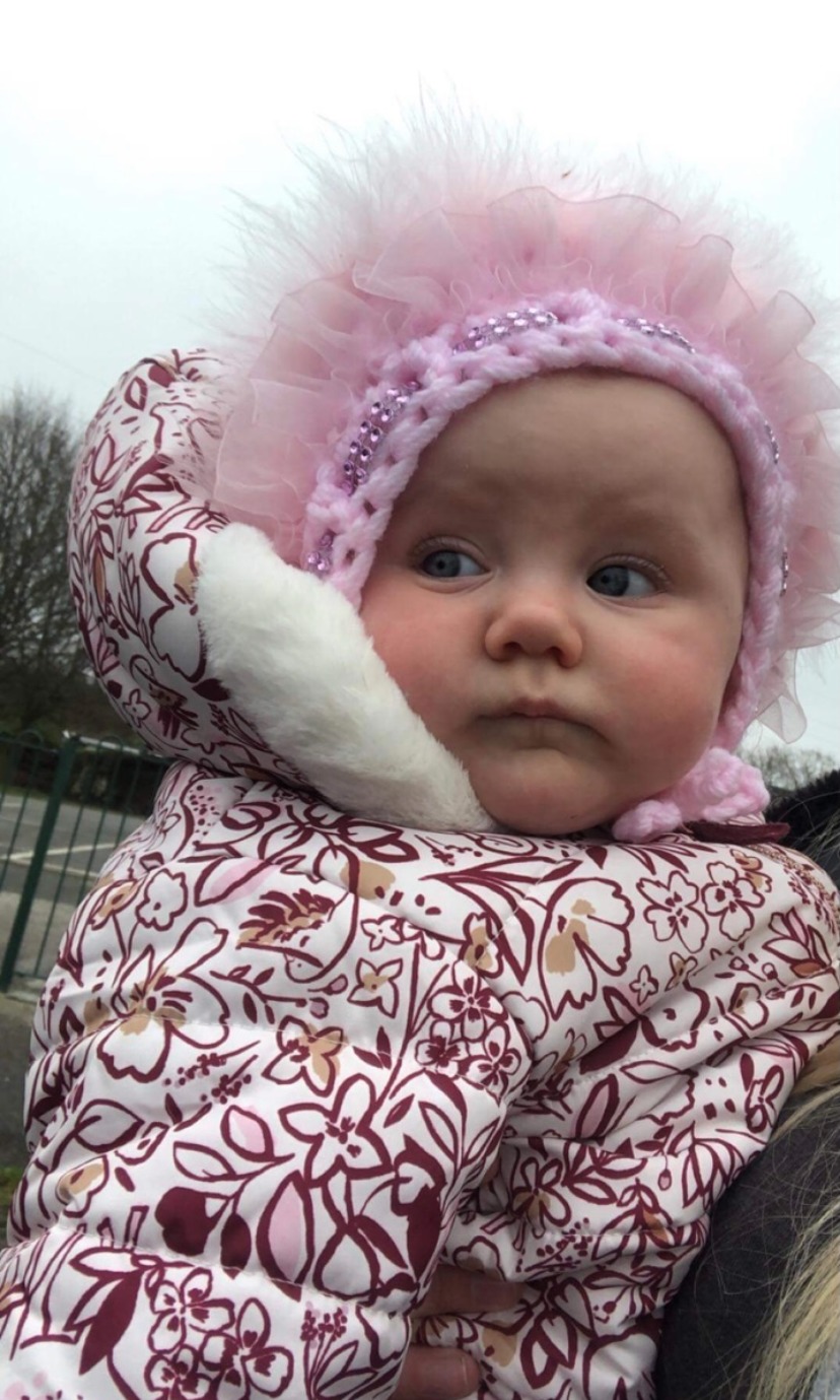 First adventure in the park for Lottie Josephine Griffiths