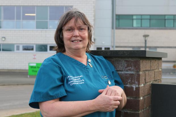 The Leader: Dr Karen Mottart, Ysbyty Gwynedd medical director. Photo: BCUHB