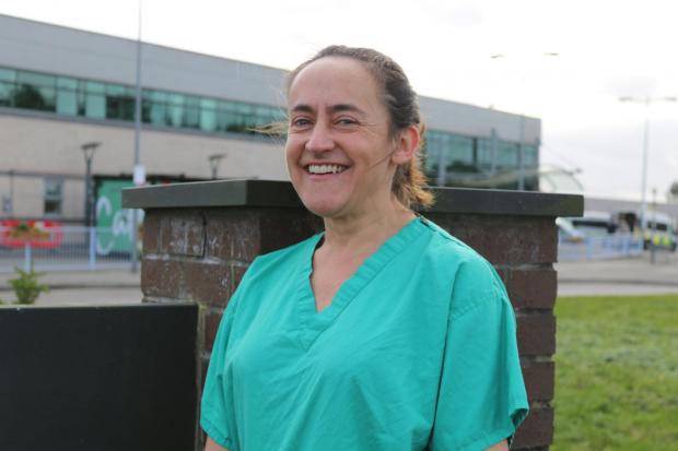The Leader: Dr Alison Ingham, consultant in anaesthesia and intensive care and regional clinical lead for Organ Donation, North West. Photo: BCUHB