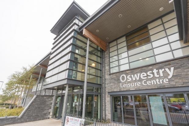 Oswestry Leisure Centre.