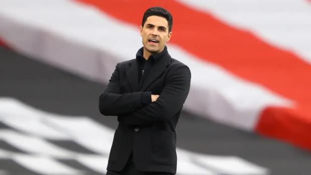 The Leader: Mikel Arteta said he had no say in the All or Nothing documentary decision. (PA)