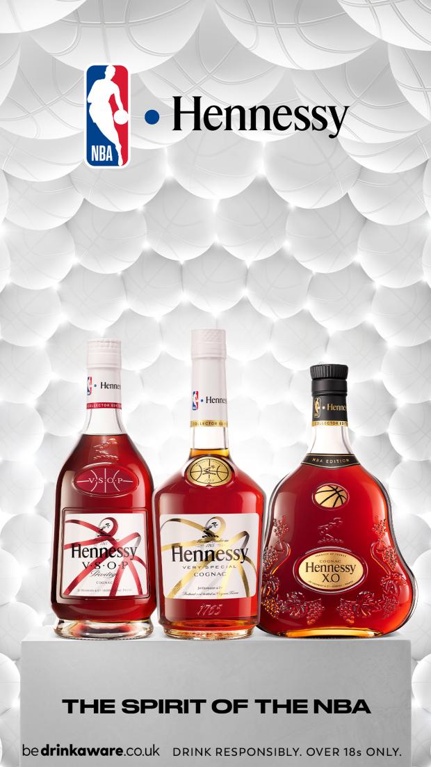 The Leader: Hennessy v.s. NBA limited collector's edition. Credit: The Bottle Club