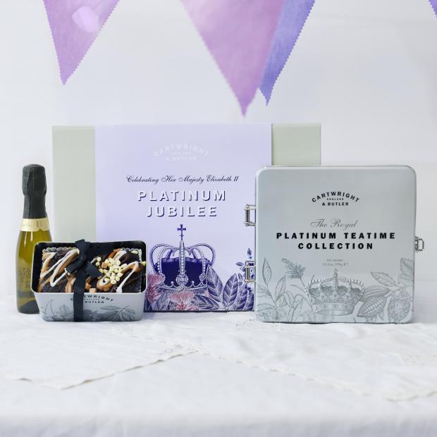 The Leader: The Jubilee Celebration Gift Box. Credit: Cartwright & Butler
