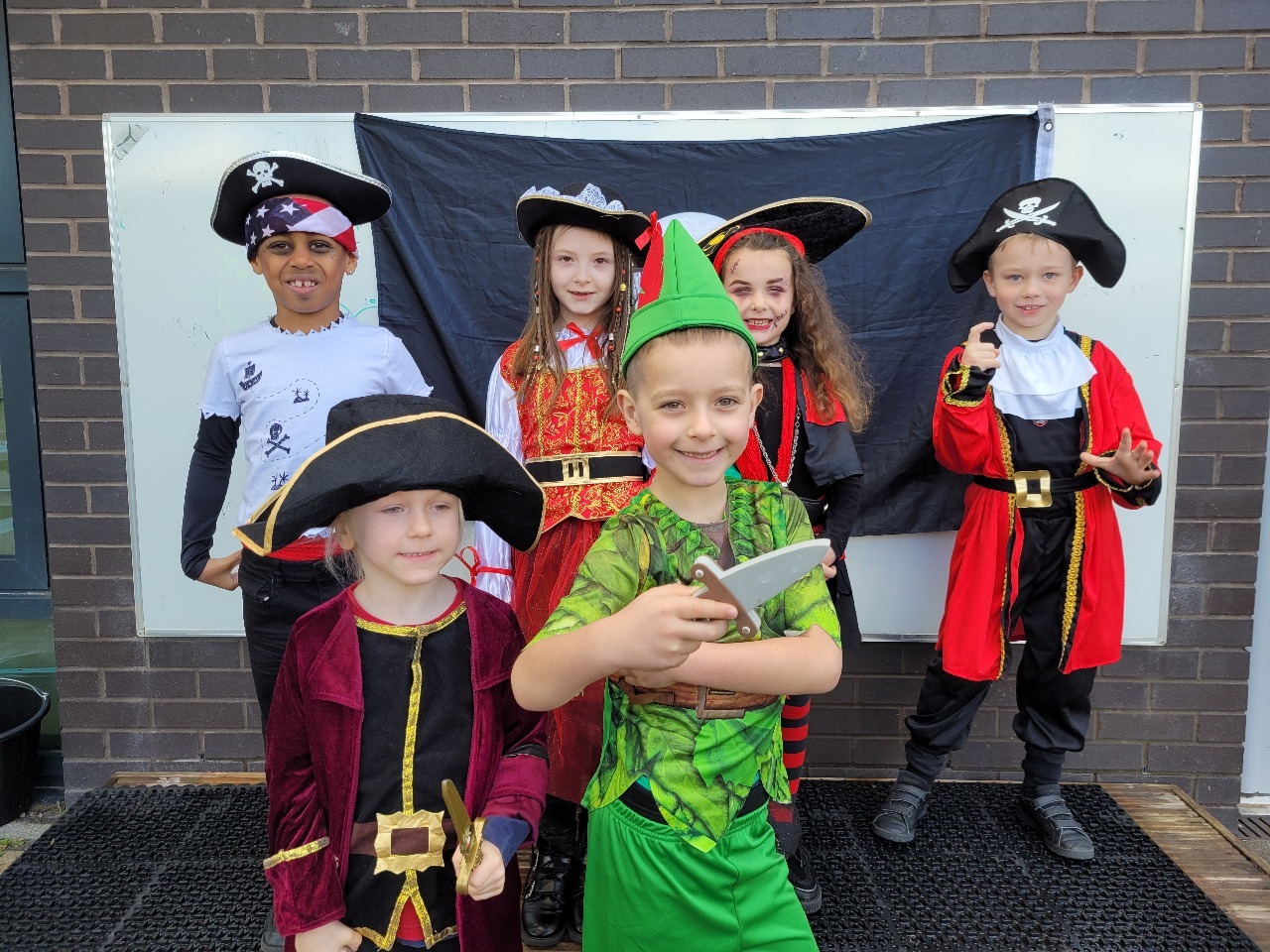  Pirates and Pixies fundraising day at Gwenfro CP School.