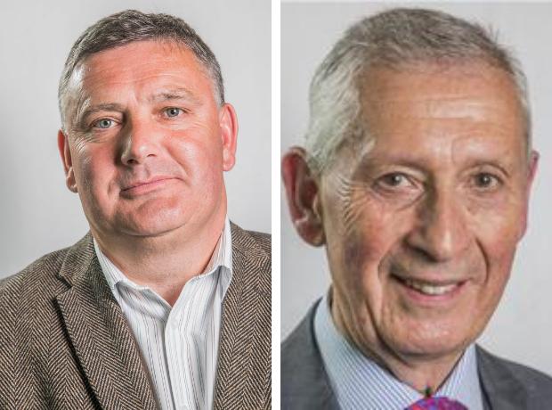 The Leader: Councillors Mark Pritchard and Hugh Jones