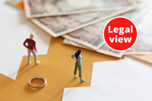 Can no-fault divorce couple sort their own finances?