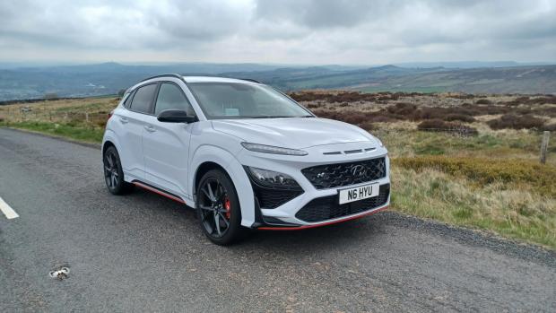 The Leader: The Kona N on the rugged Pennine hills near Holmfirth in West Yorkshire