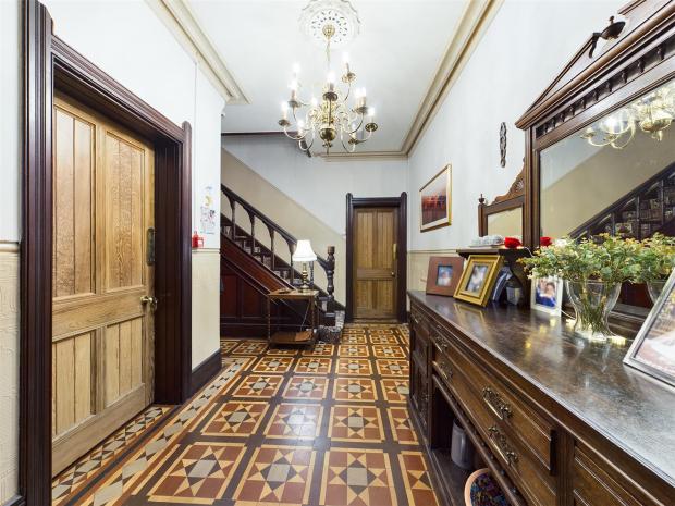 The Leader: The entrance hallway (image: Monopoly/Rightmove)