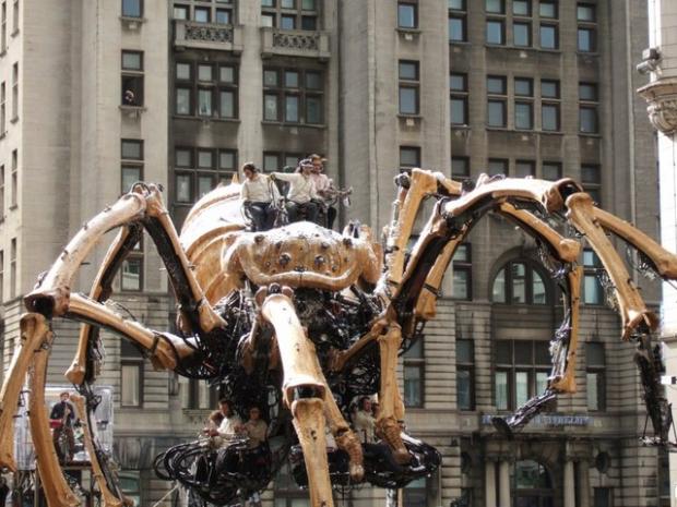 The Leader: Giant mechanical spider 'La Princesse' was one of thousands of cultural events during Liverpool's time as European City of Culture in 2008. Picture: Geograph/Wikimedia Commons
