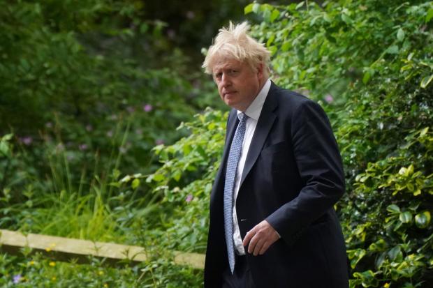The Leader: Boris Johnson. Credit: PA