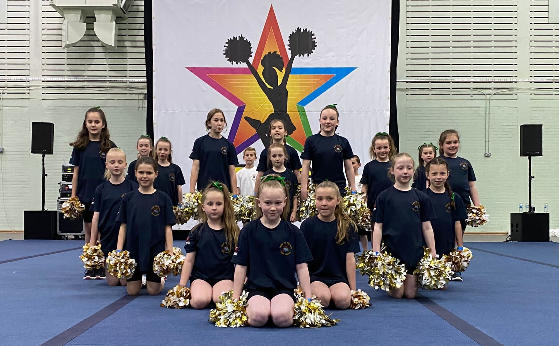 Pupils at Ysgol Ty Ffynnon took part in a cheerleading festival.