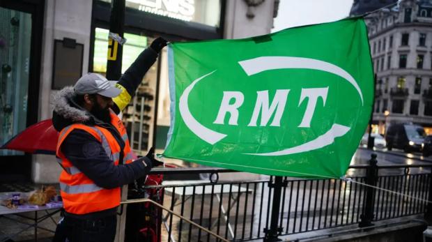 The Leader: The RMT's strike this week has caused chaos for train services (PA)