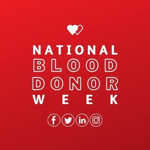 The Leader: The official logo for Blood Donation Week