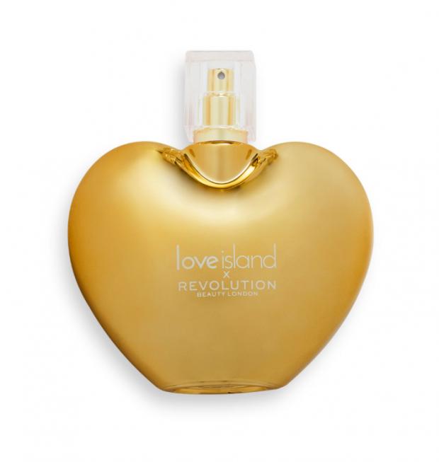 The Leader: Love Island x Makeup Revolution EDP 100ml Going On A Date. Credit: Revolution