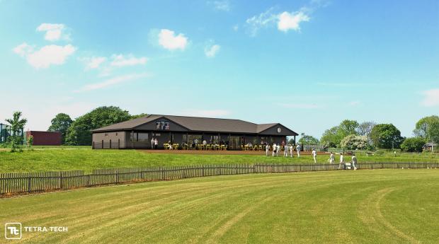 The Leader: An artist's impression of what the pavilion will look like.