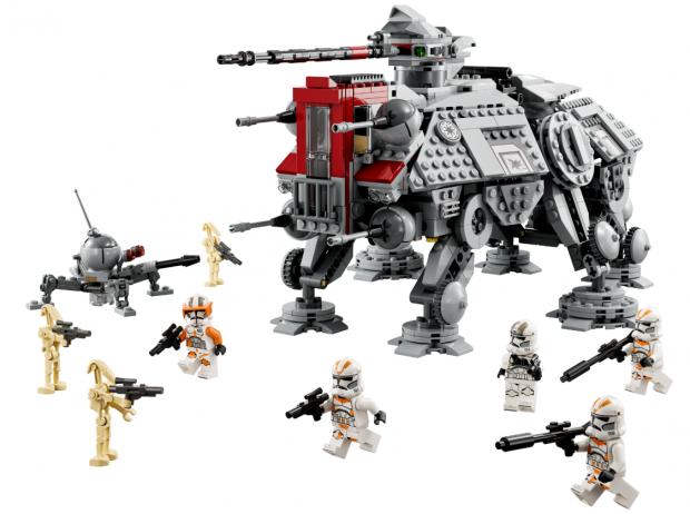 The Leader: LEGO® Star Wars™ AT-TE™ Walker. Credit: LEGO