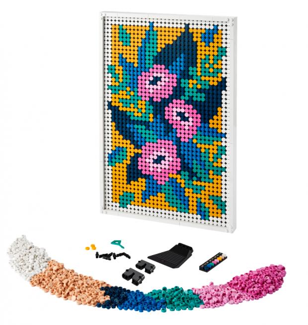 The Leader: LEGO® Art Floral Art Set. Credit: LEGO