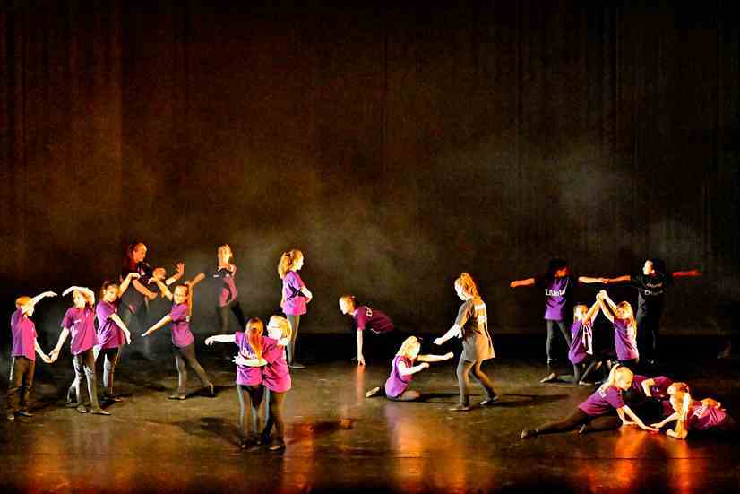 Ysgol Ty Ffynnon pupils perform ballet at Theatr Clwyd.