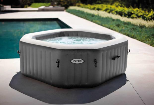 The Leader: Inflatable Hot Tub & Accessories. Credit: Aldi
