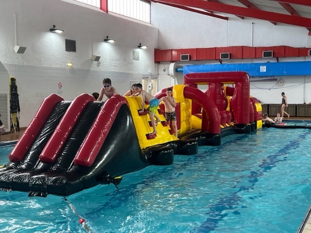 The Gwyn Evans Leisure & Activity Centre open day will feature inflatable pool fun.