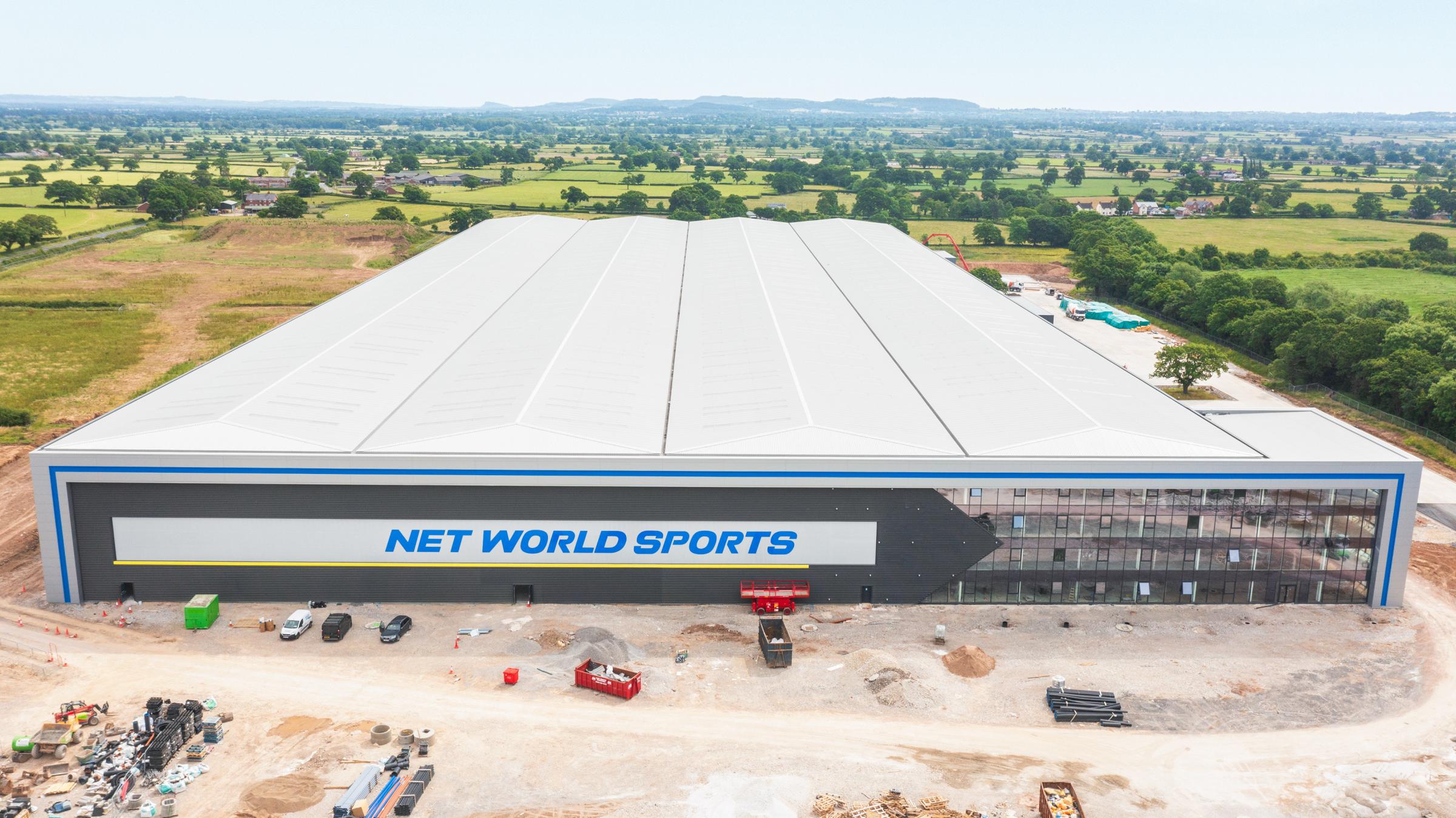 Net World Sports headquarters in Wrexham.